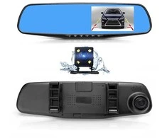 Oem Topt Automobilinis vaizdo registratorius DVR-01 veidrodis 4,0 coliai + galinio vaizdo kamera