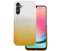 Topt Back BLING SAMSUNG GALAXY A24 4G dėklas telefonui aukso spalvos