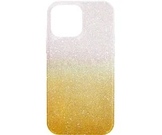 Topt Back dėklas BLING skirtas IPHONE 14 PLUS aukso spalvos