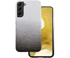 Topt Back dėklas BLING skirtas Samsung Galaxy S22 Plus juodos spalvos