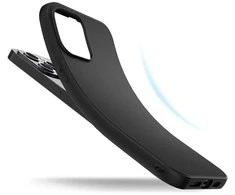 Topt Back dėklas Matinis skirtas Samsung Galaxy A56 5G juodos spalvos