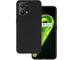 Back Dėklas Matinis skirtas Realme 9 5G/9 PRO juodos spalvos