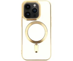 Topt Beauty Magsafe dėklas skirtas Apple iPhone 13 Pro baltos spalvos
