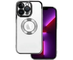 Topt Beauty skaidrus dėklas skirtas Apple iPhone 13 Pro Max juodos spalvos