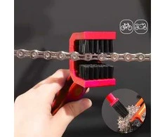 Topt Bike chain brush red