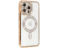 Toptel Topt Bling Magsafe Dėklas skirtas Apple iPhone 17 Air aukso spalvos