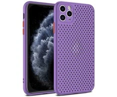 Topt Breath Apple iPhone 12 Mini dėklas telefonui violetinės spalvos