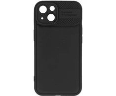 Topt Camera Protected dėklas skirtas Apple iPhone 15 juodos spalvos