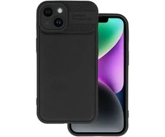 Topt Camera Protected dėklas skirtas Apple iPhone 15 juodos spalvos