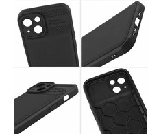 Toptel Topt Camera Protected dėklas skirtas Xiaomi Redmi Note 13 4G juodos spalvos
