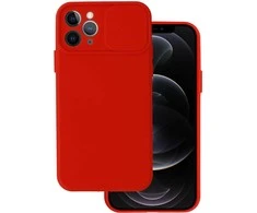 Topt Camshield Soft dėklas skirtas Apple iPhone 11 Pro Raudona
