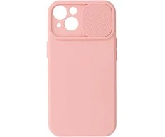 Topt Camshield Soft dėklas skirtas Apple iPhone 13 Salmon