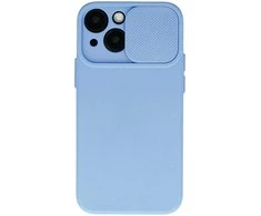 Topt Camshield Soft dėklas skirtas Apple iPhone 14 Pro Max Light violetinės spalvos