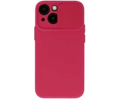 Topt Camshield Soft dėklas skirtas Apple iPhone 14 Plus Cherry