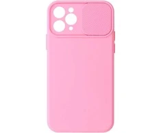 Topt Camshield Soft dėklas skirtas Apple iPhone 11 Pro Max Light rožinės spalvos