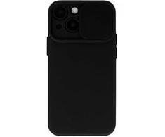 Topt Camshield Soft dėklas skirtas Apple iPhone 16 Plus juodos spalvos
