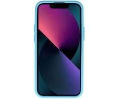 Topt Camshield Soft dėklas skirtas Apple iPhone 15 Plus Light mėlynos spalvos