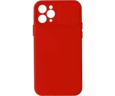 Topt Camshield Soft dėklas skirtas Apple iPhone 11 Pro Raudona