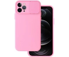 Topt Camshield Soft dėklas skirtas Apple iPhone 11 Pro Max Light rožinės spalvos
