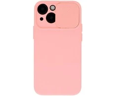 Topt Camshield Soft dėklas skirtas Apple iPhone 14 Plus Salmon