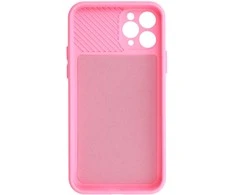 Toptel Topt Camshield Soft dėklas skirtas Apple iPhone 11 Pro Max Light rožinės spalvos