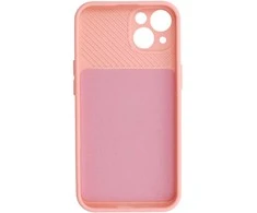 Toptel Topt Camshield Soft dėklas skirtas Apple iPhone 13 Salmon