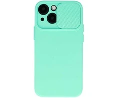 Topt Camshield Soft dėklas skirtas Apple iPhone 16 Max Pro mėtų spalvos