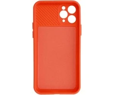 Toptel Topt Camshield Soft dėklas skirtas Apple iPhone 11 Pro oranžinės spalvos