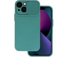 Dėklas Camshield Soft skirtas Apple iPhone 15 Plus Dark žalias