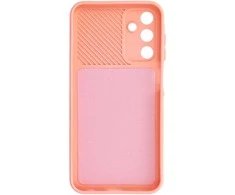 Toptel Topt Camshield Soft dėklas skirtas Samsung Galaxy A15 4G/5G Salmon