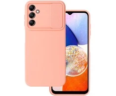 Topt Camshield Soft dėklas skirtas Samsung Galaxy A14 4G/5G Salmon