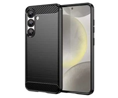 Topt Carbon dėklas skirtas Samsung Galaxy A37 5G juodos spalvos