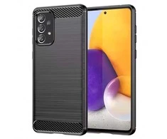 Topt Carbon dėklas skirtas Samsung Galaxy A53 5G juodos spalvos