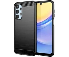 Topt Carbon dėklas skirtas Samsung Galaxy A13 4G juodos spalvos