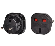 iLike Charger adapter – England-Poland – juodos spalvos