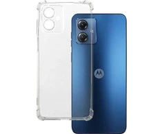 Topt Clin Anti Shock 1,5mm skirtas Motorola Moto G14 dėklas telefonui skaidrus
