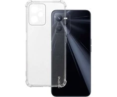 Clin Anti Shock 1,5mm skirtas Realme C35 dėklas telefonui skaidrus