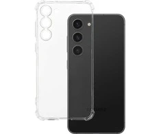 Topt Clin Anti Shock 1,5mm skirtas Samsung Galaxy S23 dėklas telefonui skaidrus