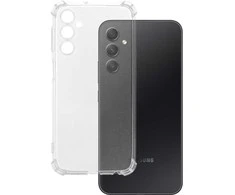 Topt Clin Anti Shock 1,5mm skirtas Samsung Galaxy M34 5G dėklas telefonui skaidrus