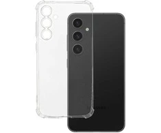 Topt Clin Anti Shock 1,5mm skirtas Samsung Galaxy S23 FE dėklas telefonui skaidrus