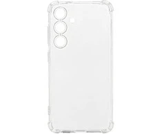 Dėklas Topt Clin Anti Shock 1,5mm skirtas Samsung Galaxy S24 skaidrus