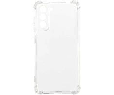 Topt Clin Anti Shock 1,5mm skirtas Samsung Galaxy S21 FE dėklas telefonui skaidrus