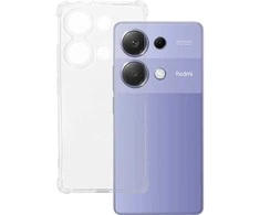 Topt Clin Anti Shock 1,5mm skirtas Xiaomi Redmi Note 13 Pro 4G dėklas telefonui skaidrus