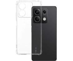 Topt Clin Anti Shock 1,5mm skirtas Xiaomi Redmi Note 13 5G dėklas telefonui skaidrus