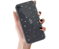 Crystal Glitter Dėklas skirtas Apple iPhone 7 / 8 / SE 2020/SE 2022 Sidabrinis