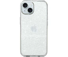 Topt Crystal Glitter Dėklas skirtas Apple iPhone 14 sidabro spalvos