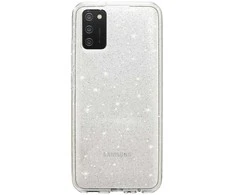 Topt Crystal Glitter dėklas skirtas Samsung Galaxy A02S sidabro spalvos