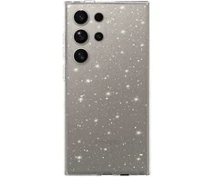 Topt Crystal Glitter dėklas skirtas Samsung Galaxy S25 Ultra sidabro spalvos