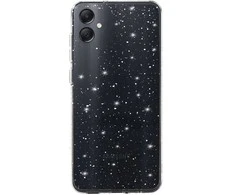 Topt Crystal Glitter dėklas skirtas Samsung Galaxy A05 sidabro spalvos
