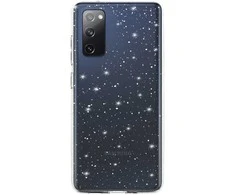 Topt Crystal Glitter dėklas skirtas Samsung Galaxy S20 FE/Lite sidabro spalvos